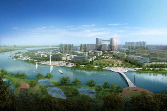 В Китае строится эко-город