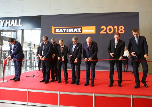 BATIMAT RUSSIA—2018 <br />
открылась <br />
в Крокусе Экспо
