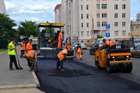 В Москве началось обустройство дорог к домам, строящимся по реновации