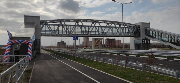 В Туле открыли первый в ЦФО алюминиевый мост