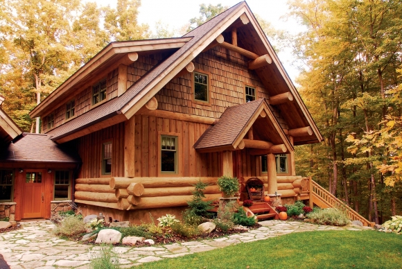 Названа самая популярная технология строительства деревянных домов