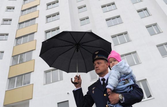 Строительство жилья<br />
военным в Москве<br />
приостановлено