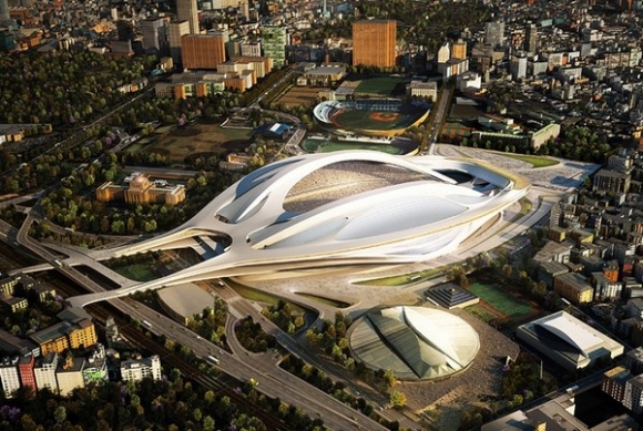 Япония не будет строить стадион из-за роста его цены
