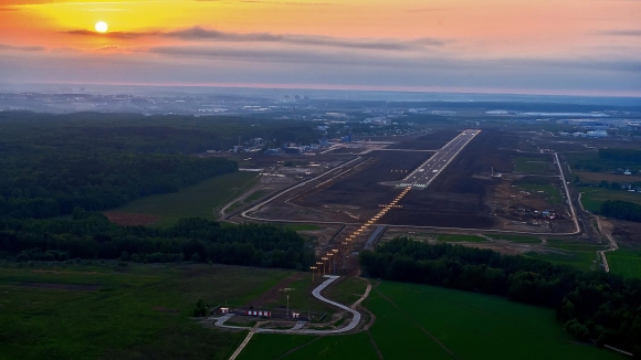 Международный аэропорт <br />
«Калуга» опять принимает <br />
самолеты